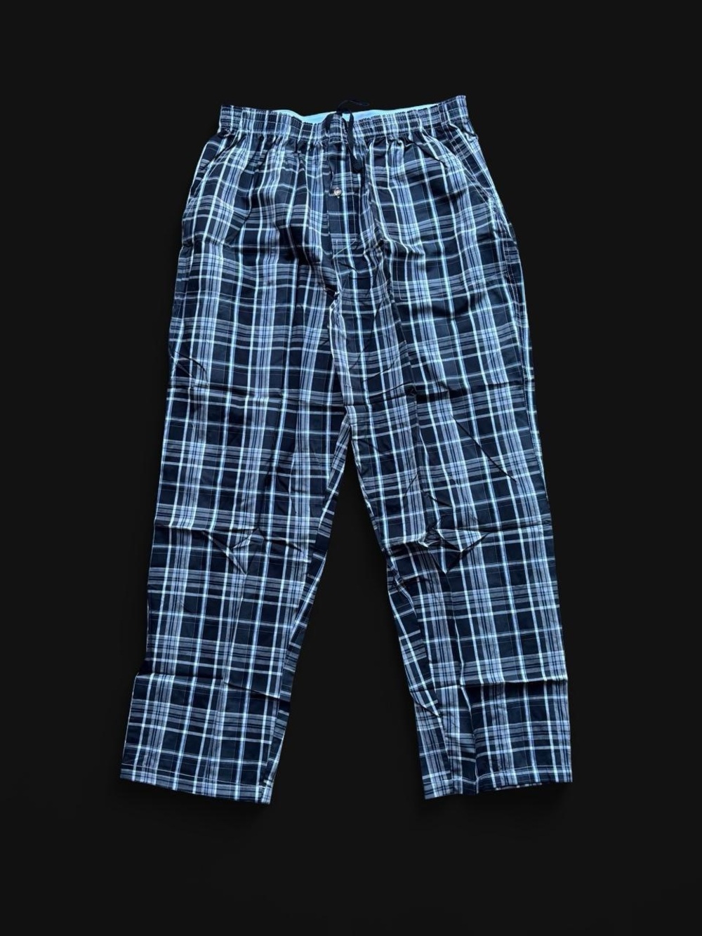 ✨plaid cotton pants Size L✨